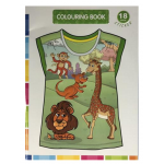 Animal Sticker and Writing Activity Book (18 Page)